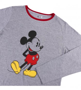 Disney Long Pyjamas Mickey Grey