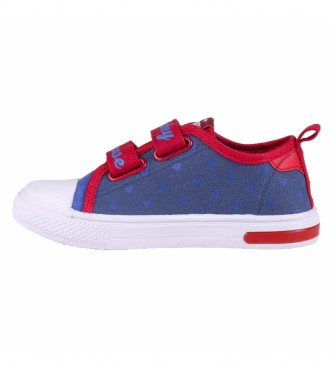 Cerd Group Low Canvas Sneaker Low Lights Mickey blue
