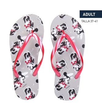 Disney Premium Minnie Grey Flip Flops