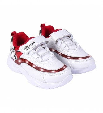 Cerd Group Sneakers with lights Minnie white