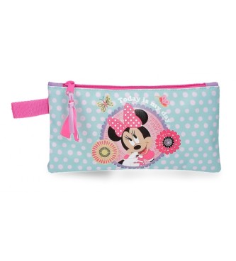 Disney Minnie Today is my day trousse  crayons violette
