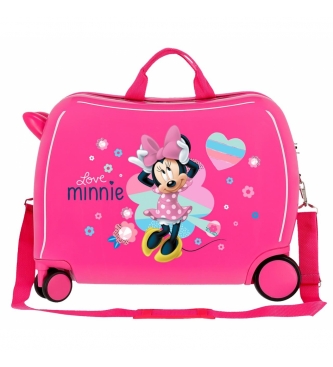 Joumma Bags Minnie Love 2 wiel multidirectionele trolley koffer -38x50x20cm