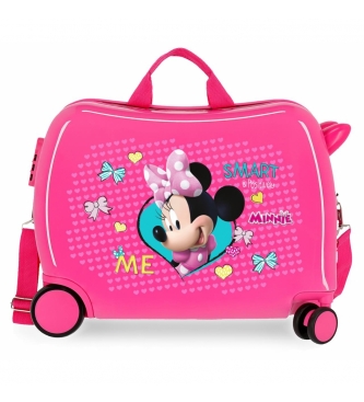 Disney Minnie Happy Helpers Ride-on kuffert 2 hjul med flere retninger -38x55x20cm