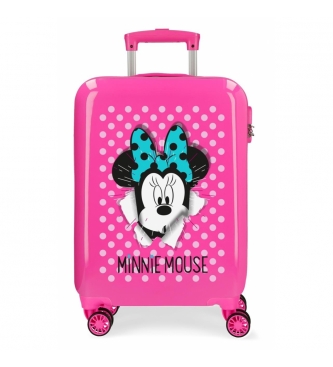 Joumma Bags Minnie Cabin kuffert 55cm Sunny Day Fuchsia -38x55x20cm