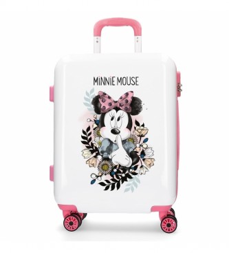 Joumma Bags Valise cabine rigide Minnie fleurs -40x55x20cm