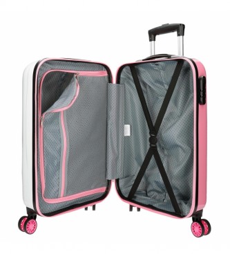 Disney Suitcase Minnie Magic White, Pink -36x55x20cm