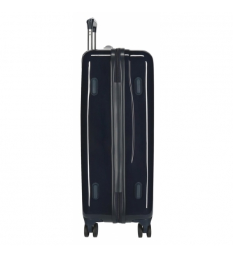 Joumma Bags Medium kuffert Minnie stiv 68cm Rock Dots Bl 70L / -48x68x26cm