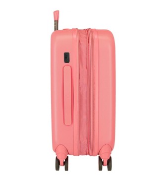 Disney Cabin size suitcase Disney 100 Happiness with expandable 55 cm Coral