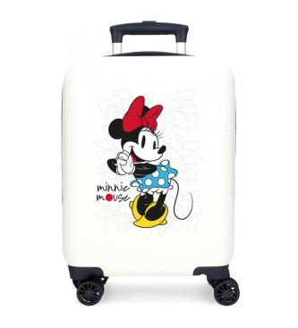 Disney Cabinekoffer Minnie Magic stijf 50 cm wit