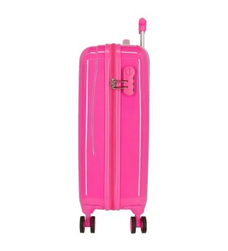 Disney Pink Minnie Nalepke kabinski kovček z rožnatimi nalepkami