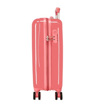 Disney Roze Minnie in Love 55 cm koffer met harde binnenzijde