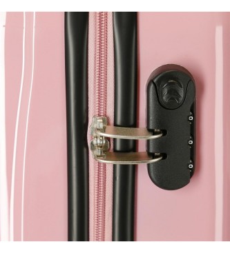 Disney Cabinekoffer Minnie New York 55cm roze