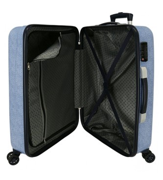 Disney Minnie Style Medium Hard Suitcase 68cm blue