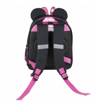 Cerd Group Backpack Applications Minnie pink -25.5x30x10cm