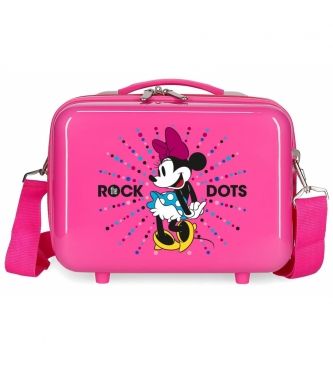 Joumma Bags ABS case Minnie Rock Dots Fuchsia -29x21x15cm