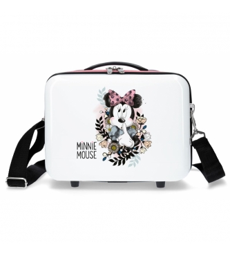 Joumma Bags Toilet bag adaptable to Minnie Style trolley flowers -29x21x15cm-