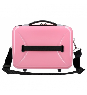 Joumma Bags Toilettentasche passend zum Trolley Minnie Style mit Liebe -29x21x15x15cm