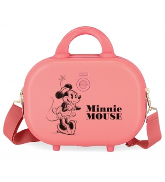 Disney Borsa da toilette ABS Disney 100 felicit Adattabile Corallo