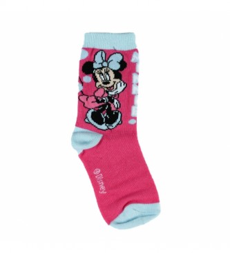 Cerd Group Pakke med 6 par flerfarvede Minnie-sokker
