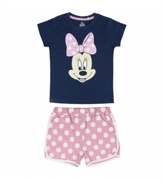 Disney Pajamas Minnie Navy-Pink