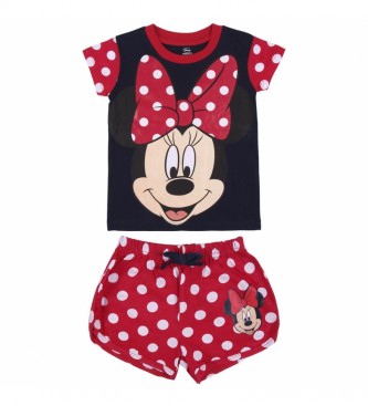 Disney Pijama 2 Piezas Minnie Rojo
