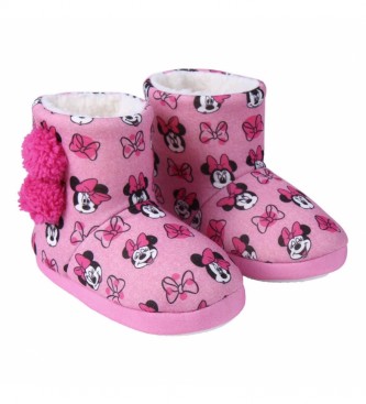 Disney Roze Minnie Slippers
