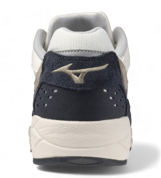 Mizuno Sapatos de couro Contender S branco, azul