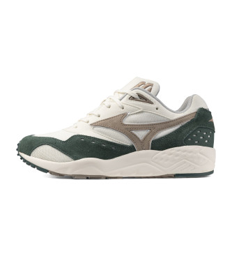 Mizuno Zapatillas de piel Contender S blanco, verde