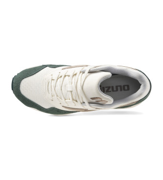 Mizuno Zapatillas de piel Contender S blanco, verde