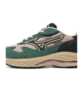 Mizuno Leather trainers Wave Rider Beta multicolour