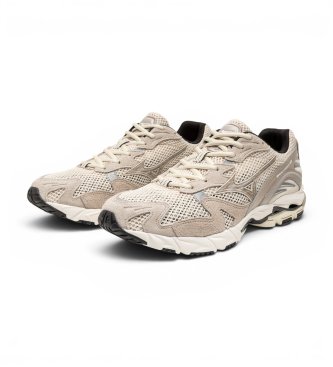 Mizuno Tênis Wave Rider 10 bege