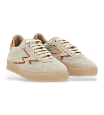 MOA Concept Beige Club Leren Sneakers