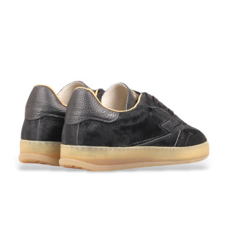 MOA Concept Skórzane sneakersy klubowe czarne