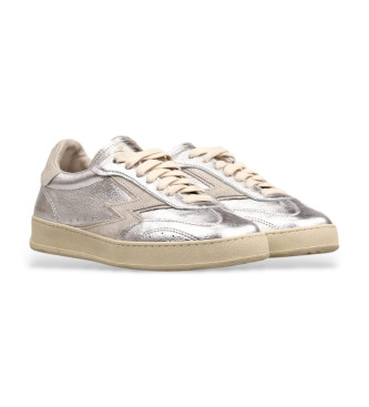 MOA Concept Silver Club Leather Sneakers