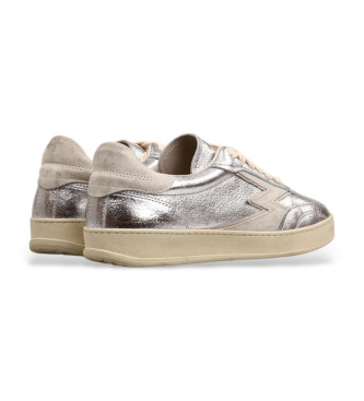 MOA Concept Sneakers Club in pelle argento