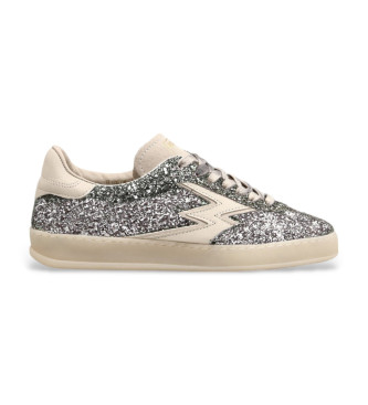 MOA Concept Sneakers Club in pelle argento