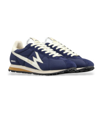 MOA Concept Leder Turnschuhe Flash navy