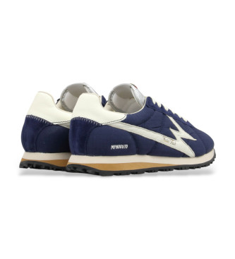 MOA Concept Leder Turnschuhe Flash navy