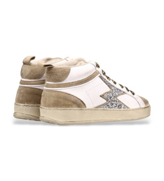 MOA Concept Iconic Mid Leder Turnschuhe wei