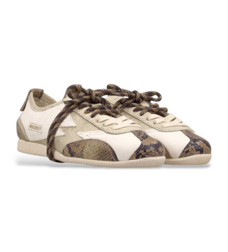 MOA Concept Zapatillas de Piel Ikigai beige
