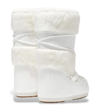 Moon Boot Botas Icon Faux Fur blanco