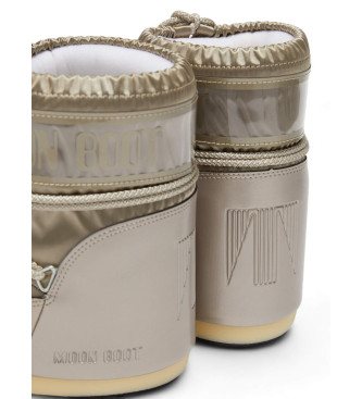 Moon Boot Brązowe buty Icon Low Glance