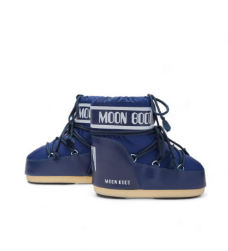 Moon Boot Nylonowe buty Icon Low w kolorze niebieskim