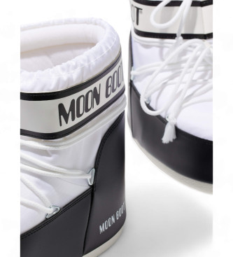 Moon Boot Nylonowe buty Icon Low w kolorze białym