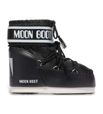 Moon Boot Nylonowe buty Icon Low czarne