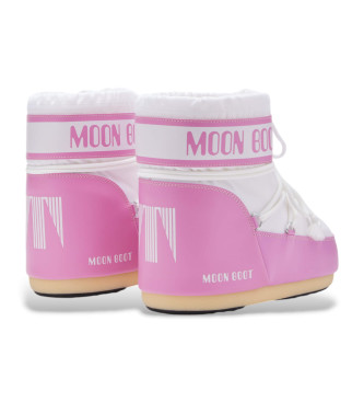 Moon Boot Nylonowe buty Icon Low w kolorze różowym