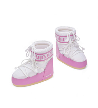 Moon Boot Icon lave nylonstvler pink