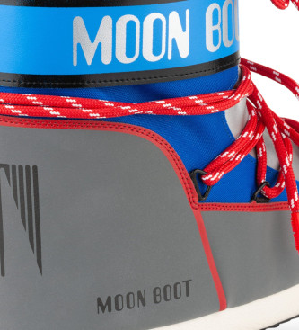 Moon Boot Icon Low Space Racing-st�vler gr�