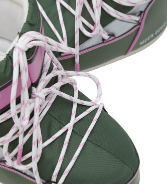 Moon Boot Botas Icon Low Space Racing verde