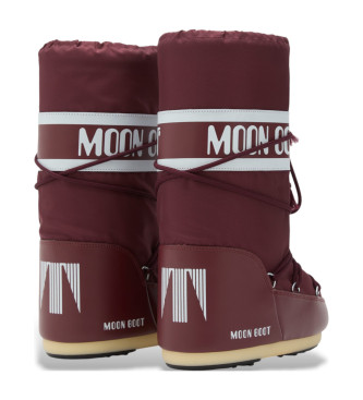 Moon Boot Botas Icon Nylon granate